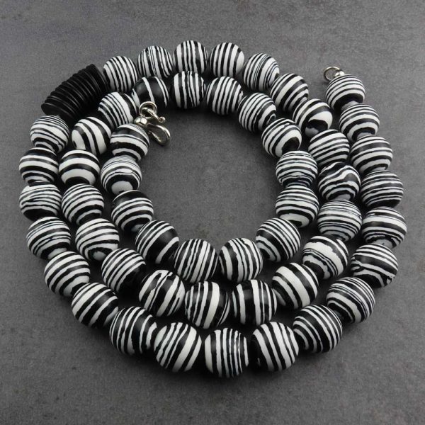 Halskette Zebra Jaspis von esperlt