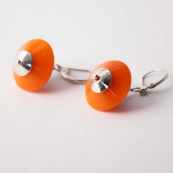 Ohrringe Ufos Orange von esperlt