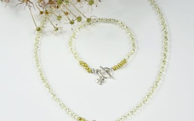 Schmuckset Farfalle Kiwi
