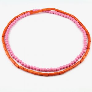 Halskette PUR Rosa Orange - esperlt