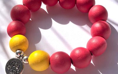 Armband | Lotus Rot-Gelb