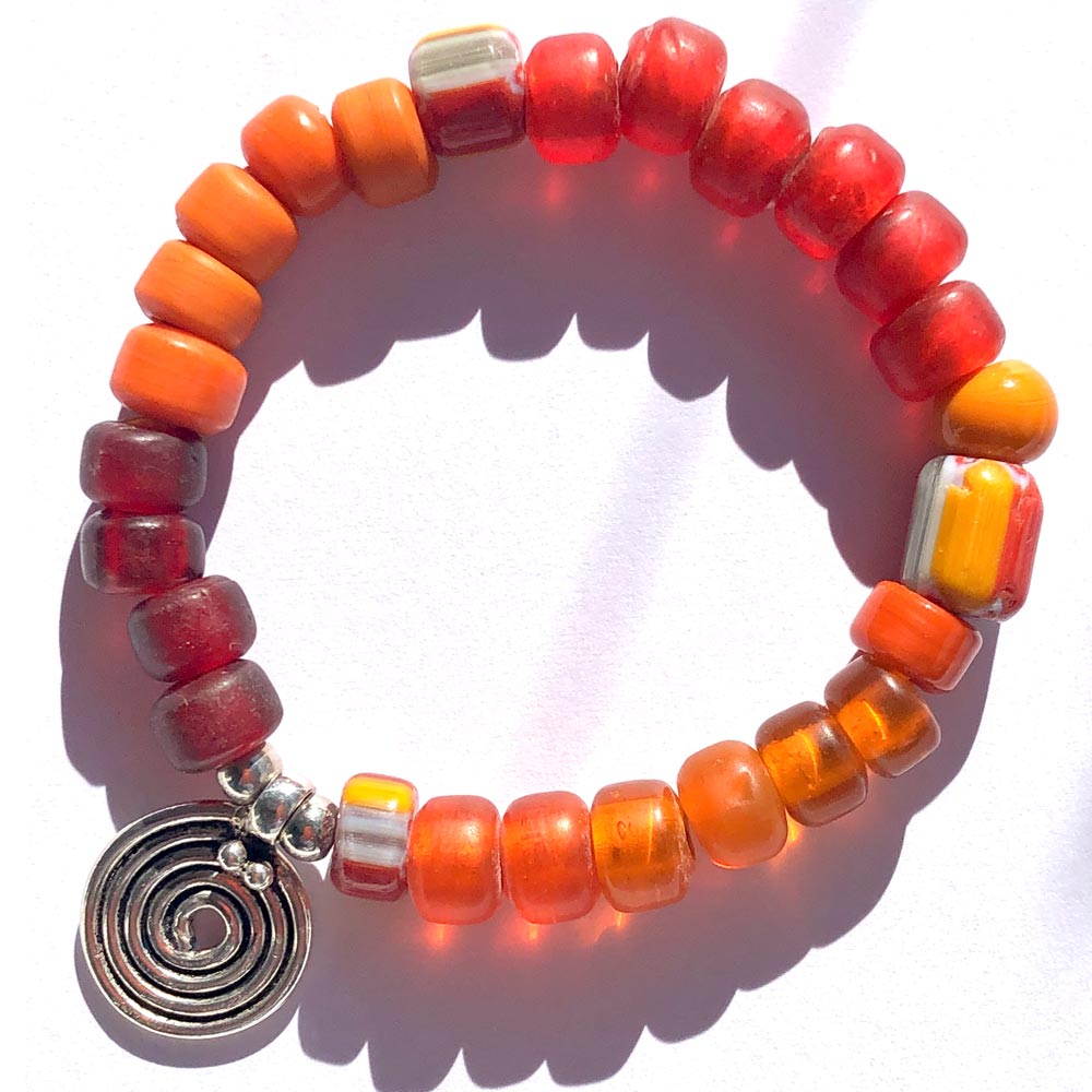 Armband | Spirale Orange - esperlt