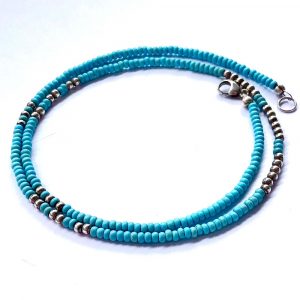 Halskette | Tükis und Silber - esperlt