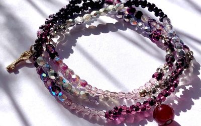 Wickelarmband | Beerentöne