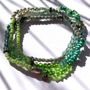 Wickelarmband | Grün - esperlt