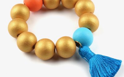Armband | Gold-Petrol