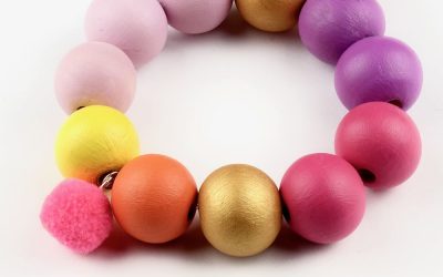 Armband | Rosa Bommel