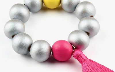 Armband | Silber-Pink