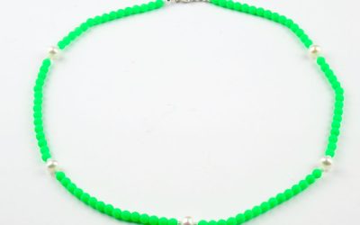 Halskette | Neon Grün