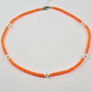 Halskette | NEON Orange