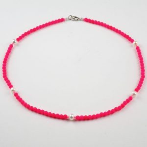 Halskette NEON Pink - esperlt